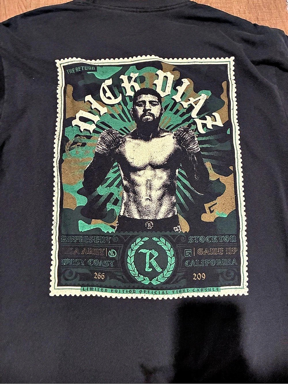 Represent Nick Diaz T Shirt Fight Capsule